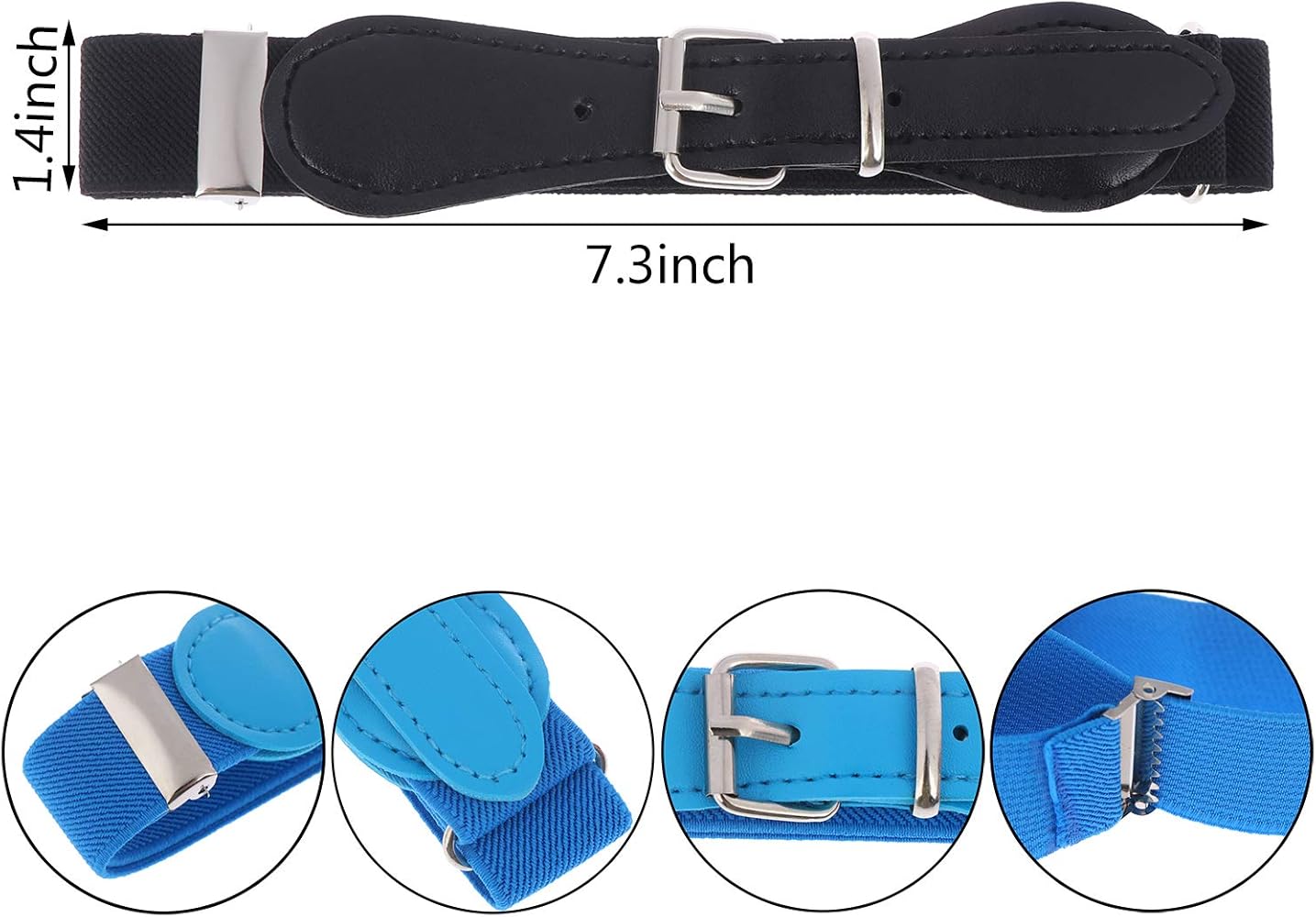 Amazon.com: Olgaa 12 Pieces Kids Belt Adjustable Elastic